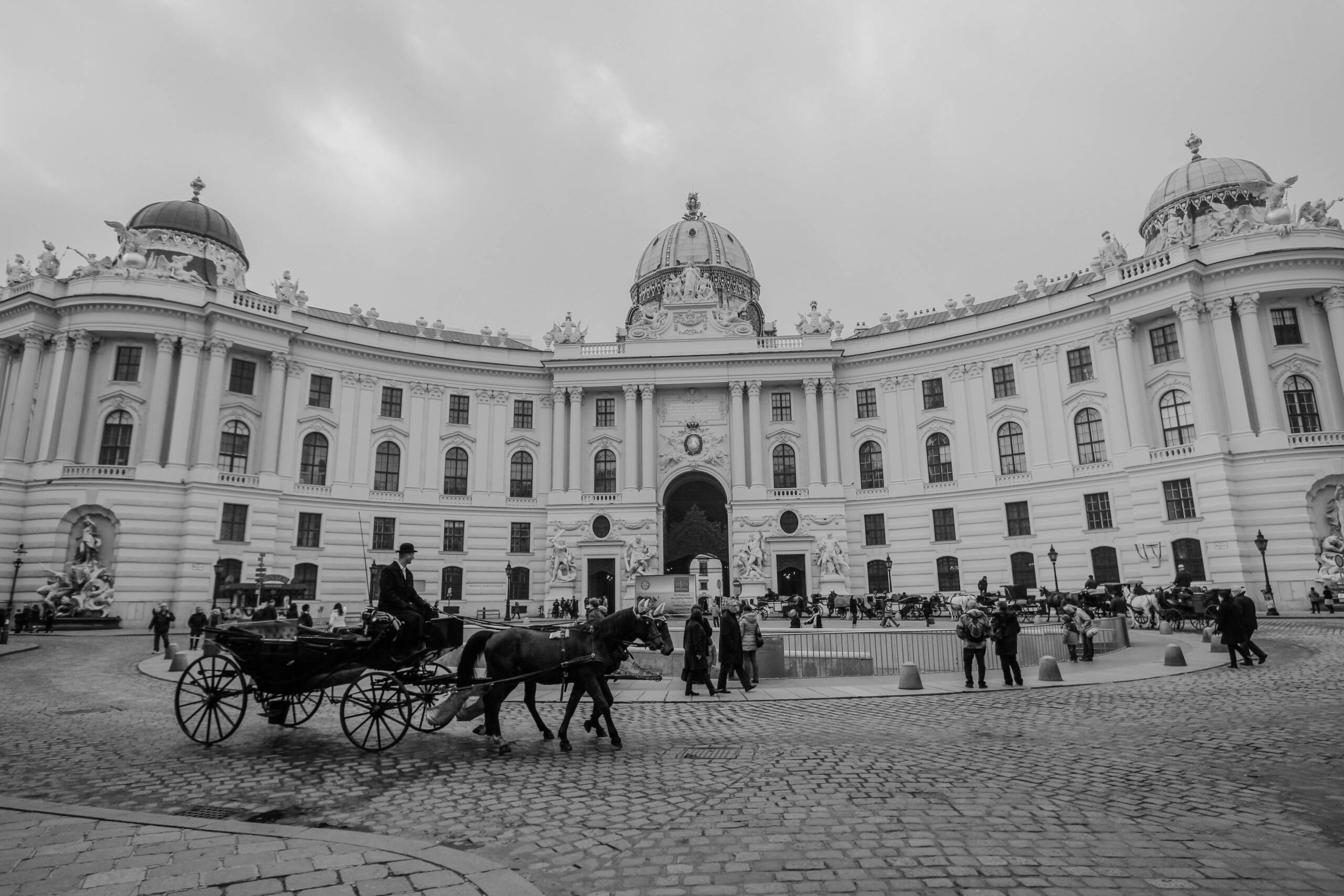 Hofburg Palace, located in the heart of Vienna