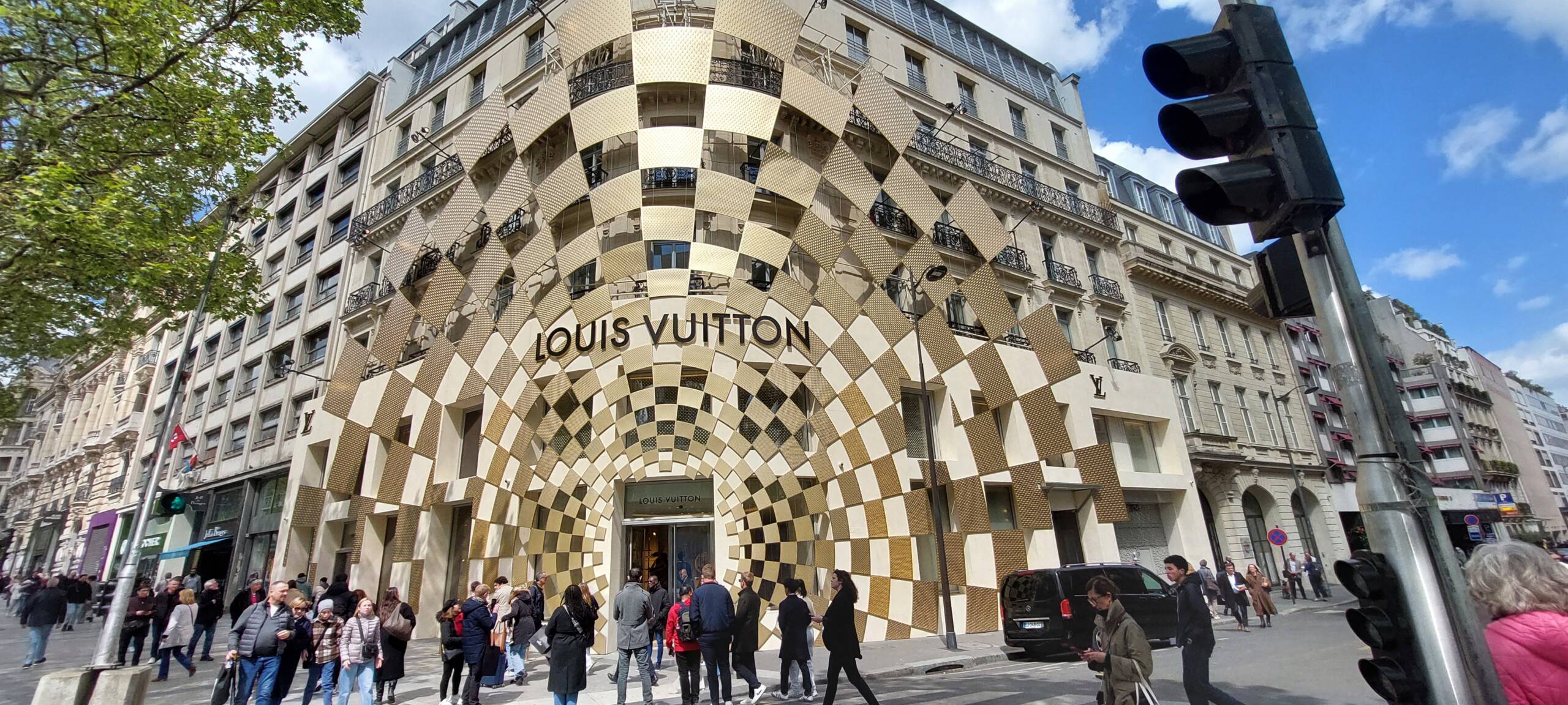 In the heart of Paris, at the iconic Champs-Élysées, stands a symbol of this very exclusivity – the Louis Vuitton flagship store